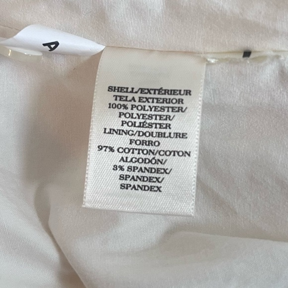 Ann Taylor Size 4 White Sleeveless Embroidered Floral Lace Sheath Dress - Picture 11 of 11